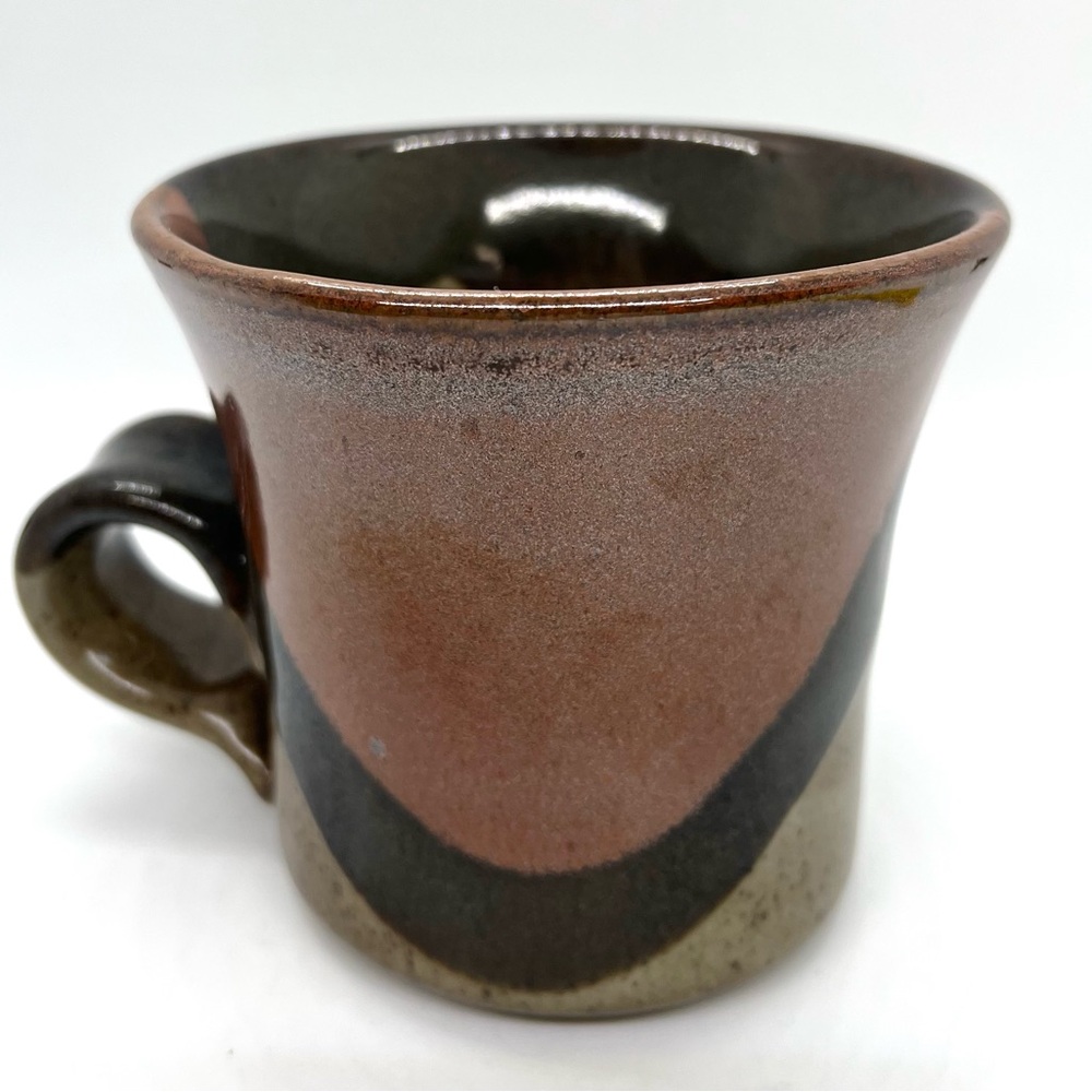 Y2K Signed John Freimarck Set of 2 Studio Pottery Mugs - Picture 7 of 16